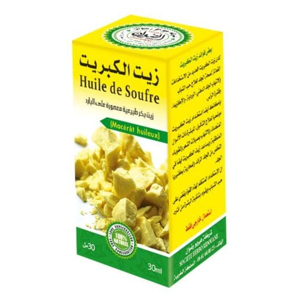 Aceite de azufre 30 ml - Huile de Soufre 