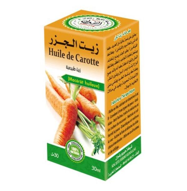 Aceite de zanahoria 30 ml - Huile de Carrotte