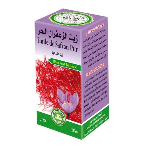 Free Saffron Oil 30 ml - Huile de Safran