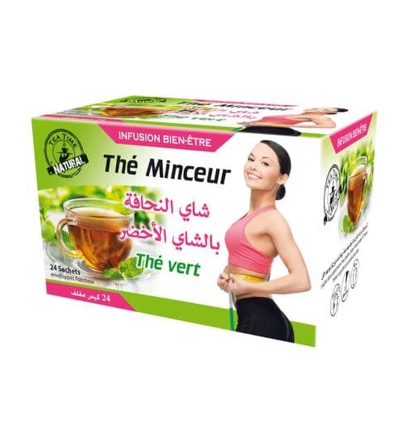 Slimming tea with green tea