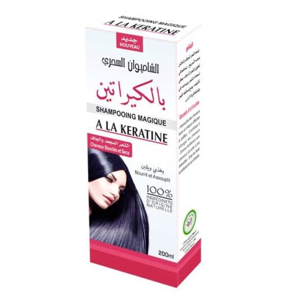 Magic shampoo with keratin