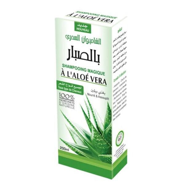 Champú mágico con aloe vera