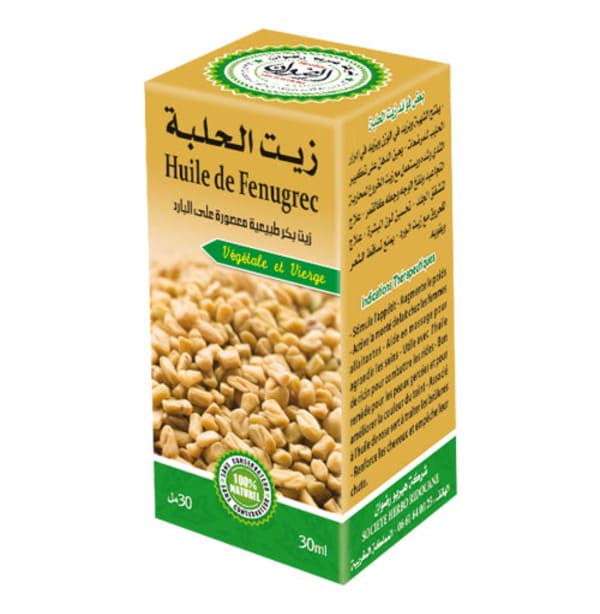 Fenugreek oil 30 ml - Huile de Fenugrec