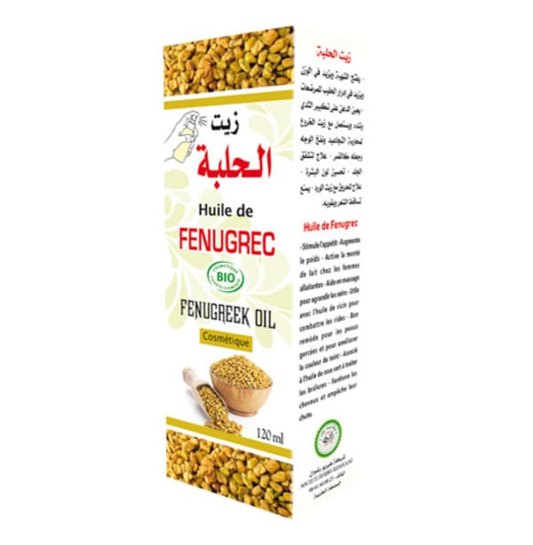 Fenugreek Oil Spray 120ml - Huile de Fenugrec