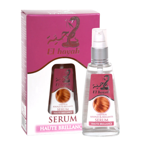 Hair polishing serum with argan oil and jojoba oil