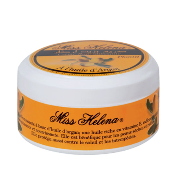 Skin tightening, softening and nourishing cream with argan oil