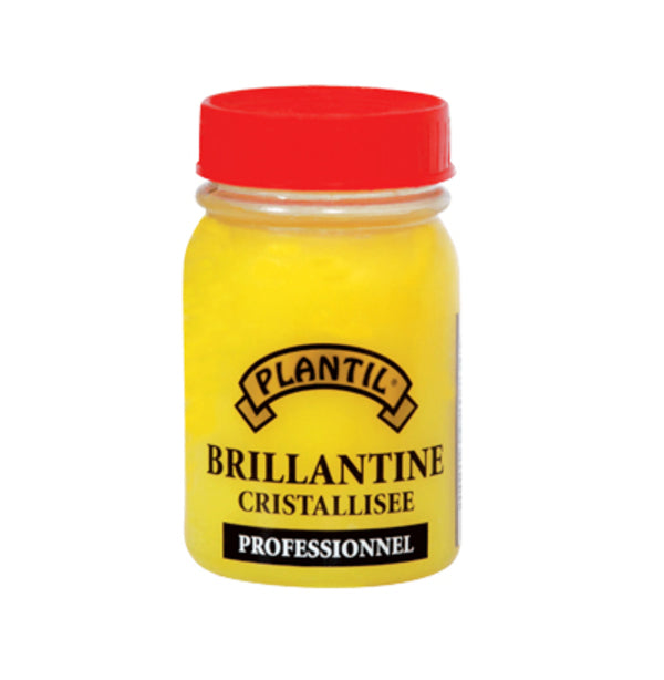 Yellow hair polishing pomade