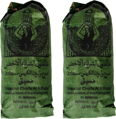 غاسول الشرفاء الاخضر  ( الطمى المغربى )