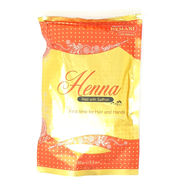 Henna roja con azafrán 150 g