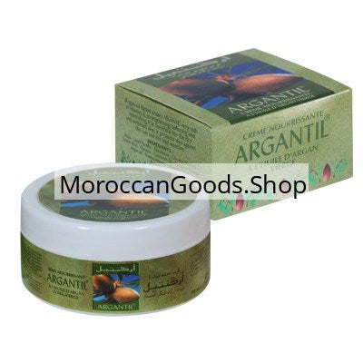 Skin nourishing cream with argan oil
