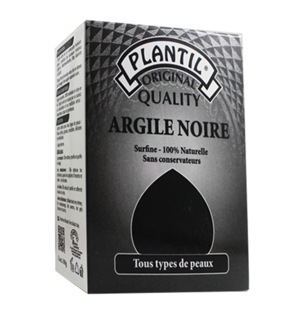 Pure black clay, 100% natural, without preservatives