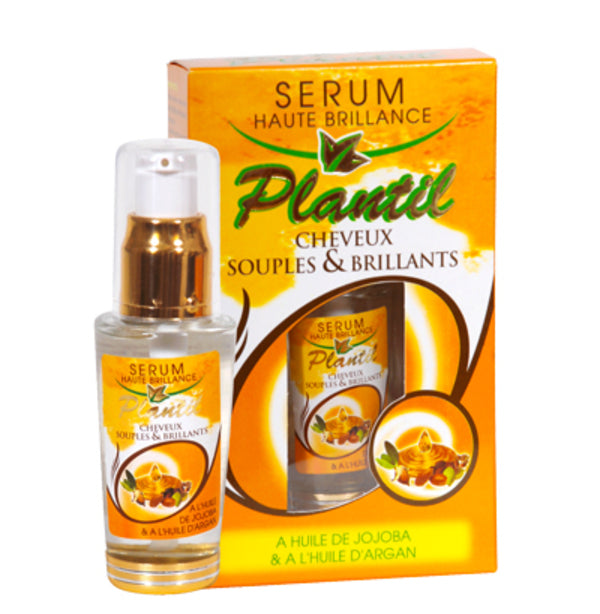 Hair shine serum with argan oil and jojo oil in 25 ml