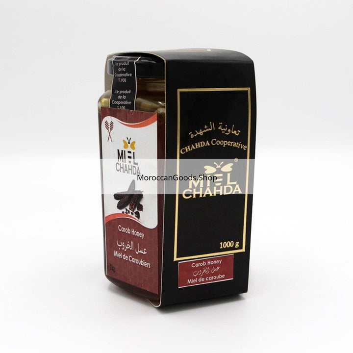 Miel Caroubier (1 kilo) of carob honey By Moroccan SHOP