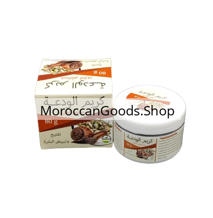 Al-Wadaa cream with snail extract, 80 grams